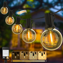Carica l'immagine nel visualizzatore di Gallery, Yuusei Catena Luminosa Esterno, 30M Luci da Esterno Giardino LED IP45