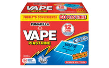 Carica l'immagine nel visualizzatore di Gallery, Vape, 60 Piastrine Classic, Protegge dalle Zanzare Comuni e Tigre, 12 Ore di Protezione in Ambienti chiusi e all'Aperto per Ogni Singola Piastrina