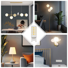 Carica l'immagine nel visualizzatore di Gallery, Klighten 6 pezzi Lampadina G9 Led 4W 450LM Bianco Naturale 4000K