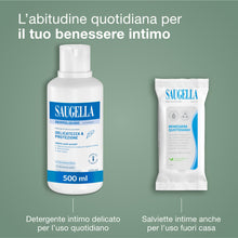 Carica l'immagine nel visualizzatore di Gallery, Saugella Dermoliquido, Detergente Intimo Quotidiano, pH Fisiologico, 500 ml
