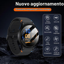 Carica l'immagine nel visualizzatore di Gallery, Kokio 8 Pezzi Vetro Temperato per Samsung Galaxy Watch 7/6/5/4/FE 40mm Pellicola Protettiva,Durezza 9H Antigraffio Senza