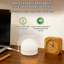 Carica l'immagine nel visualizzatore di Gallery, Bonlux Luce notturna ricaricabile per bambini con telecomando