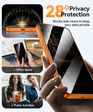 Carica l'immagine nel visualizzatore di Gallery, CANSHN Privacy Pellicola Protettiva per iPhone 18 Pro, 2 Pezzi
