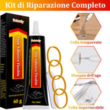 Carica l'immagine nel visualizzatore di Gallery, Colla Per Scarpe, Colla Per Riparazione di Scarpe Trasparente, Colla Scarpe Impermeabile e Non Indurente, Colla Per Scarpe Professionale Per Riparare Scarpe Usurate, Stivali, Pelle
