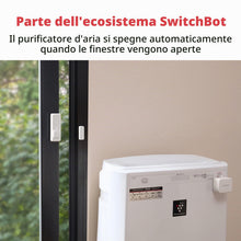 Carica l'immagine nel visualizzatore di Gallery, SwitchBot - Sensore di contatto intelligente per allarme di porte e finestre, wireless, per la sicurezza domestica, comp