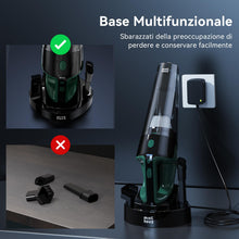 Carica l'immagine nel visualizzatore di Gallery, Minthouz Aspirabriciole Per Auto Senza Fili, Aspirapolvere Portatile 120 W, Ricarica Rapida, 30 Minuti Di Autonomia, Facile Da Pulire Con 2 Filtri Hepa, Con Luce Led, Adatto A Casa, Auto, Ufficio