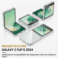 Carica l'immagine nel visualizzatore di Gallery, Doeshine Cover per Samsung Galaxy Z Flip 6 con Mag-Safe, Cover Sottile con Protezione dello Schermo, Rigida PC e Bordi i