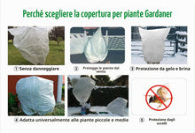 Carica l'immagine nel visualizzatore di Gallery, 2 Pezzi Cappuccio Protezione Piante, Protezione Invernale Piante, Sacco di Protezione Invernale, Protezione Piante dal F