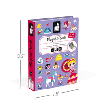 Carica l'immagine nel visualizzatore di Gallery, Janod - Magneti'Book Principesse - Gioco Educativo Magnetico 55 Pezzi - A Partire dai 3 Anni, J02725