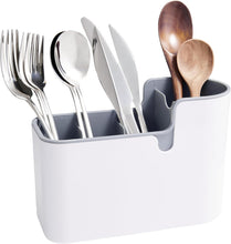 Carica l'immagine nel visualizzatore di Gallery, Amazon Basics Organizer da bancone e da parete per utensili, Grigio