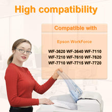 Carica l&#39;immagine nel visualizzatore di Gallery, D&amp;C Compatibili Cartucce d&#39;inchiostro Sostituzione per Epson 27 27XL per Epson WorkForce WF-3600 WF-3620 DWF WF-3620 WF WF-3640DTWF WF-7110DTW WF-7210DTW WF-7600 WF-7610DWF WF-7620 (10-Pack)