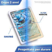 Carica l'immagine nel visualizzatore di Gallery, 100 Toploader Pokemon 35pt, Protezione Carte Pokemon Top Loader