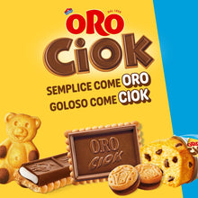 Carica l'immagine nel visualizzatore di Gallery, Oro Ciok Mini Cookies, Mini Biscotto Cookies Ripieno di Gocce di Cioccolato al Latte, Merenda Semplice e Golosa, Fonte N