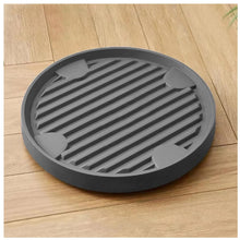 Carica l'immagine nel visualizzatore di Gallery, 22cm Rullo per Piante Rotondo, Rullo per Piante in Plastica, Sottovaso con Ruote, con 4 Ruote Universali, Portata 75 kg,