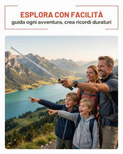 Carica l'immagine nel visualizzatore di Gallery, Asta Portabandiera Telescopica in Acciaio Inossidabile, Leggera e Pieghevole con Impugnatura Antiscivolo, Ideale per Gui