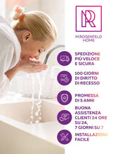 Carica l'immagine nel visualizzatore di Gallery, M. ROSENFELD HOME Tappo Vasca Universale Ø 72 Premium, Tappo per Vasca da Bagno in Ottone con Doppia Guarnizione, Chiusu