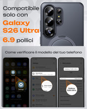 Carica l'immagine nel visualizzatore di Gallery, TOCOL Cover per Samsung Galaxy S26 Ultra Custodia con Supporto, Compatibile con MagSafe, Anello Magnetico Incorporato, C
