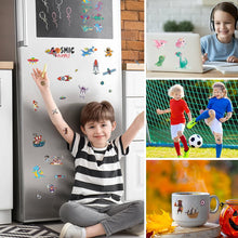 Carica l'immagine nel visualizzatore di Gallery, ACWOO Tatuaggi Temporanei per Bambini, 30 Fogli 350 Pezzi Finti per Ragazzi, Set per Adulti Festa Compleann (Dinosauro +