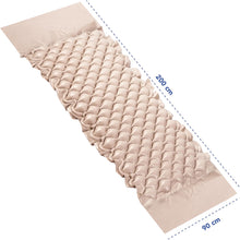 Carica l'immagine nel visualizzatore di Gallery, AIESI® Materasso Antidecubito di ricambio a bolle d'aria con tubo senza compressore, 130 Celle, Portata 150 Kg, Kit di r