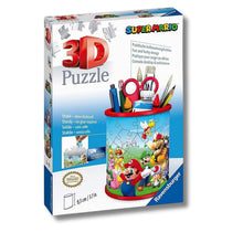 Carica l'immagine nel visualizzatore di Gallery, Ravensburger - Puzzle 3D Super Mario, Portapenne 57 Pezzi, Bambini 6+ Anni