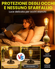 Carica l'immagine nel visualizzatore di Gallery, Lampadine E27 Vintage LED, Dimmerabile Lampada 4W, bagliore caldo 2200K