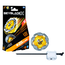 Carica l'immagine nel visualizzatore di Gallery, Hasbro Beyblade X, Starter Pack, Wand Wizard 5-70DB UX con trottola e Lanciatore