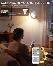 Carica l'immagine nel visualizzatore di Gallery, Lampadine a LED GU10 con Telecomando, 4W GU10 LED Dimmerabile