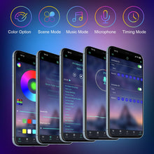 Carica l'immagine nel visualizzatore di Gallery, Striscia LED 30 Metri,Strisce Led RGB con Bluetooth APP e Telecomando,Musica Sincronizza,Modalità Temporizzazione,la Ada