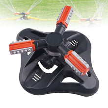 Carica l'immagine nel visualizzatore di Gallery, Irrigatore Giardino, Irrigatore Prato Automatico, Garden Sprinkler, Irrigatore Rotante Automatico a 360°Gradi, con 3 Bra