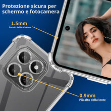 Carica l'immagine nel visualizzatore di Gallery, ISOI - Cover compatibile con Honor 400 Smart 5G Custodia, con Paraurti Airbag Antiurto Protezione Completa, Case Protett