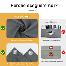 Carica l'immagine nel visualizzatore di Gallery, AXT SHADE Frangivisto Balcone Protezione Impermeabile Copri Ringhiera Balcone Privacy Frangivento Protezione UV con Occh
