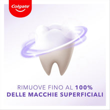 Carica l'immagine nel visualizzatore di Gallery, Colgate Dentifricio Sbiancante Max White Purple Reveal 4 Confezioni da 75 ml I Per Denti Bianchi I Sicuro Per Lo Smalto I Contiene Fluoro I Sbiancamento denti I Bianco naturale