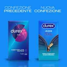 Carica l'immagine nel visualizzatore di Gallery, Durex Preservativi Settebello 3XL, 5 Profilattici Extra-Large