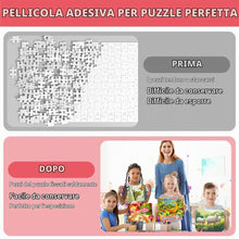 Carica l'immagine nel visualizzatore di Gallery, Ainiv 32 Fogli Colla per Puzzle Bifacciale Colla, Puzzle Carta Adesiva, Fogli Adesivi Puzzle Pellicola Autoadesiva, Cons