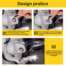 Carica l'immagine nel visualizzatore di Gallery, 450 Pz Anelli di Sicurezza Esterna, E-clips Anelli Elastici, Scatto Esterna E-clip Anello Seeger di Sicurezza per Fissag