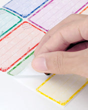 Carica l'immagine nel visualizzatore di Gallery, JEJA 80PZ Etichette Adesive Colorate, Etichette Su Cui Puoi Scrivere con Nome per Scuola, Barattoli Vetro, Quaderni, Libri, Barattoli, Cucina