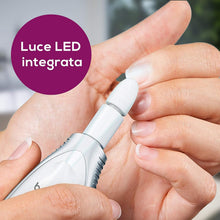 Carica l'immagine nel visualizzatore di Gallery, Beurer MP 41 - Fresa elettrica per Unghie con 7 Accessori Professionali per Manicure e Pedicure in zaffiro e feltro per accorciare, limare, modellare e curare unghie e cuticole, 4,600 giri/min