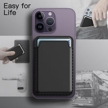 Carica l'immagine nel visualizzatore di Gallery, JETech Portafoglio Magnetico, Compatibile con MagSafe, Nero