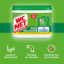 Carica l'immagine nel visualizzatore di Gallery, Wc Net Professional Fosse Biologiche, Capsule Idrosolubili per WC, 20 Caps
