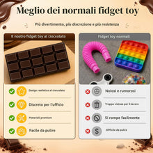 Carica l'immagine nel visualizzatore di Gallery, Squishy al cioccolato a lenta risalita, giocattoli squishy al cioccolato