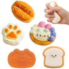 Carica l'immagine nel visualizzatore di Gallery, 5 Pezzi Squishy Set,Fufu Squishy,Mochi SquishyGiocattoli da Schiacciare