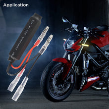 Carica l'immagine nel visualizzatore di Gallery, evermotor 4 Pezzi Resistenza 12V 10W LED Moto, DC 12V 10Ω per Frecce LED Moto, Resistore di Carico di Potenza, Cavo SMD, Mini Indicatori di Direzione, Adattatore Luce