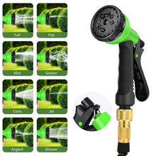 Carica l'immagine nel visualizzatore di Gallery, Tubo da Giardino Acqua Flessibile Estensibile 30m, 8 Funzioni di Spruzzo Tubo Acqua con Connettore in Ottone da 1/2" e 3