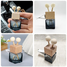 Carica l'immagine nel visualizzatore di Gallery, Bottiglia Deodoranti per Auto Vuota, Boccette di Profumo Vuote per Olio Essenziale, 8 Pezzi 8ML Trasparente Ciondolo Pro