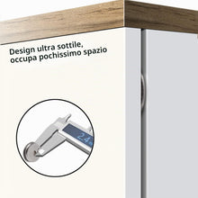 Carica l'immagine nel visualizzatore di Gallery, Mousike Chiusura magnetica per porte ultra sottili Magneti per armadietti in acciaio inox Cassetto magnetico per porte s
