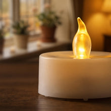 Carica l'immagine nel visualizzatore di Gallery, candeline a batteria per bruciatori, candeline a LED per la decorazione d'interni (12, Caldo)