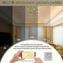 Carica l'immagine nel visualizzatore di Gallery, DiCUNO Dimmerabile Lampadina LED E14, Bianco caldo 2700K, 2,5W, 6 Pezzi