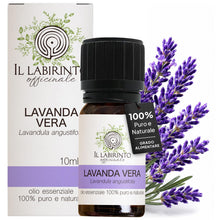 Carica l'immagine nel visualizzatore di Gallery, Olio Essenziale Lavanda puro Alimentare Il Labirinto Officinale - Oli Essenziali Naturali - Olio essenziale per Diffusor