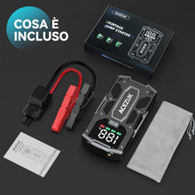 Carica l'immagine nel visualizzatore di Gallery, ACEZUK Avviatore Batteria Auto,7000A Avviatore di Emergenza per Auto/Moto