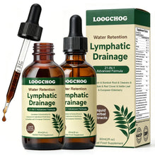 Carica l'immagine nel visualizzatore di Gallery, Gocce Drenaggio Linfatico,Contro Ritenzione Idrica,Tarassaco Bardana,2x60ml